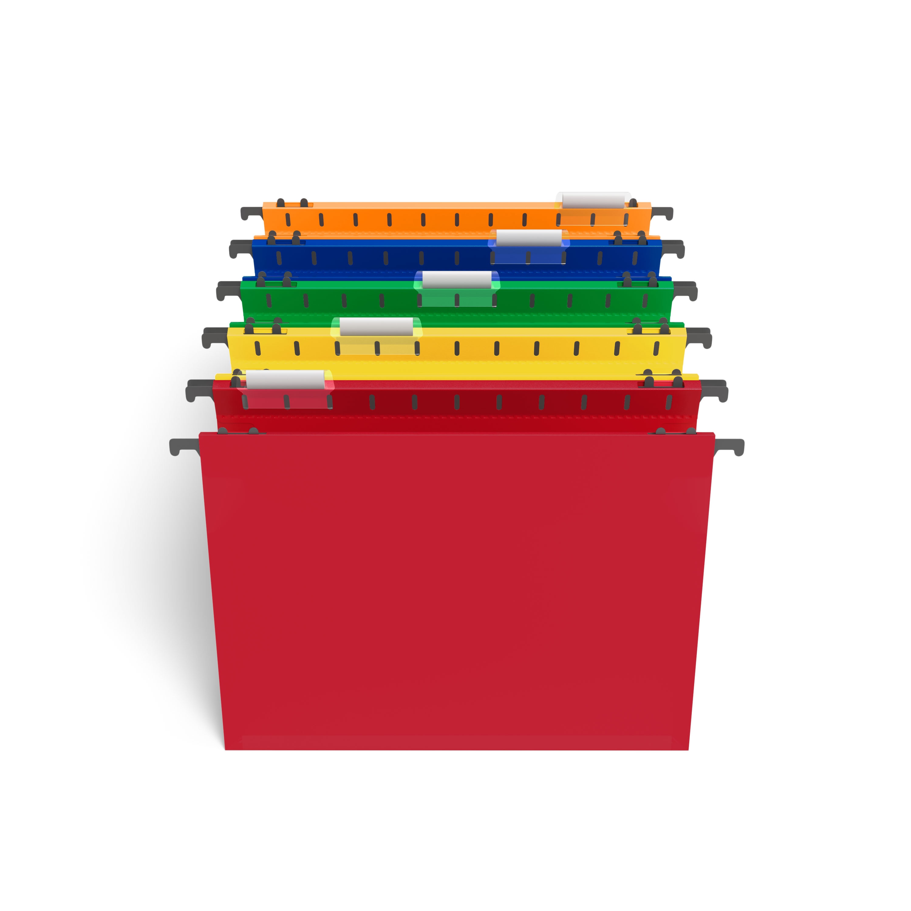 TRU REDTM Hanging File Pockets, Letter Size, Assorted Colors